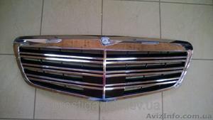 Решетка радиатора AMG на Mercedes S-Сlass W221 рестайлинг #1507765