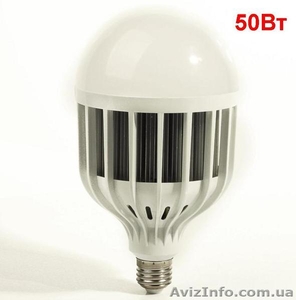 Светодиодная лампа LED 50 Вт с с дополнительной защитой от перепада напряжения #1505072