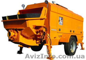 Бетононаcос HBTS80 (80 м3/час) насос бетонный,  Changli #1515259