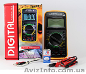 Мультиметр цифровой DT 9208A + Термопара  #1519964