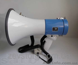 Мегафон переносной 25 ,  рупор,  гучномовець с микрофоном  #1519951