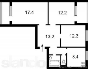 3к квартира по ул.Бальзака 92-А  #1527296