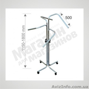 Стойка для одежды четырех рожковая. Краб #391496