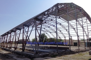 Каркасные ангары под ключ,  строительство каркасных ангаров,  складов,  зданий. #1523038