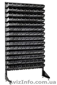 Витрина стенд с лотками в магазин крепежа #1526349