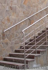 Перила из нержавеющей стали Кировоград.  #1525480