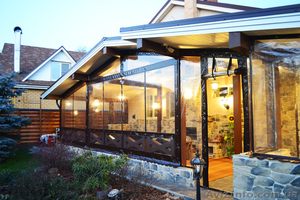 Прозрачные шторы для беседок,  для  веранды и террасы #1527232