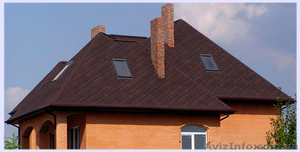 Устройство кровли из битумной черепицы в Киеве и Киевской области #1536905