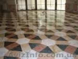 Шлифовка,  полировка и кристаллизация мраморных полов #1536146