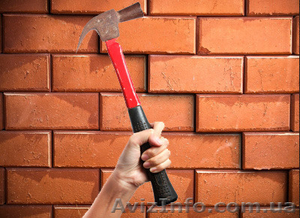 Демонтаж кирпичной кладки в Киеве и Киевской области. #1536827