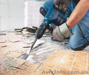 Демонтаж кафеля в Киеве и Киевской области. #1536816