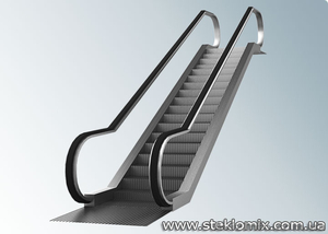 Стеклянные ограждения для эскалаторов и подъемников,  стекло на эскалатор #1533020