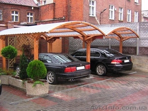 Строительство навесов для авто «под ключ» в Киеве и Киевской области #1536740