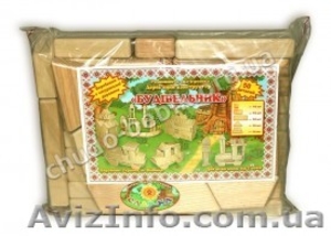 Конструктор из дерева «Строитель» #1530120