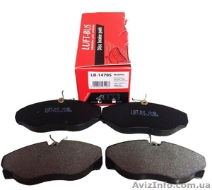Продам передние колодки «LUFT-BUS» для Opel Vivaro/Renaut Trafic/Nissan #1530423