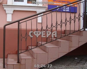 Металлические лестничные ограждения,  от производителя,  под заказ,  купить,  фото. #1537720