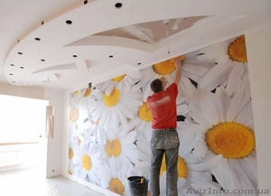 Поклейка любых видов обоев,  подготовка и покраска обоев в Киеве. #1538518