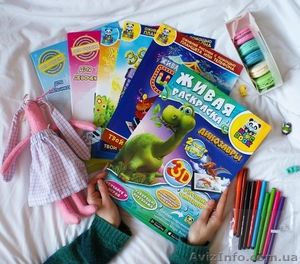 Первые в мире обучающие 3D раскраски Magic Book уже в Украине #1532449