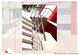 Композит, фасады, алюминиевые перила, ограждения #196253