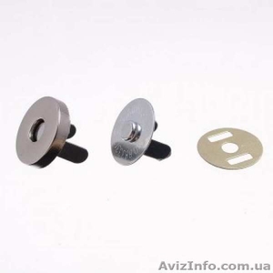 Магнитная кнопка для сумок 18 мм (100 штук) #1547052