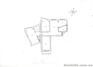 Продам 4-х ком. квартиру  #1541645