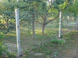 Установка сетки рабицы #1543080