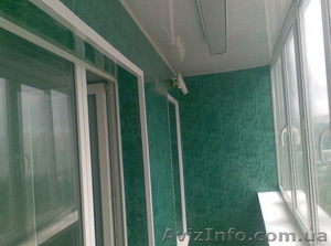 Балконы под ключ,  обшивка,  остекление,  вынос Днепр #1541702