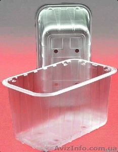 Пластиковые боксы для малины 0, 5 кг #1542676