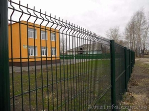 Секционный забо. Забор 3D. Рулонный забор. #1547511