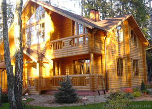 Сруб-дома и бани ручной работы из Карпат. #1543797