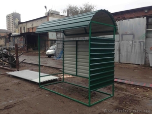 Остановочный пункт №1 Прямостенный 3.0х1.8х2.4м #1546819