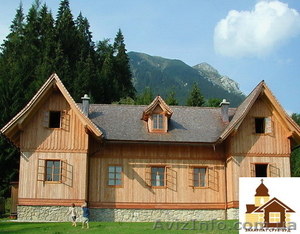 Деревянные дома в сруб Купить готовый дом бревно #1538646