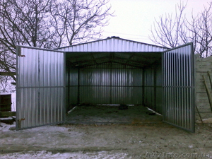 Продам Металлический гараж из профнастила #1540739