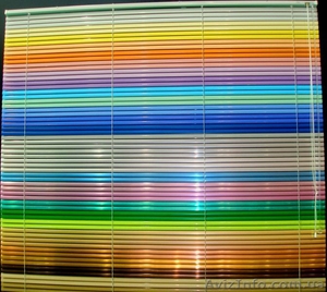 Жалюзи аллюминиевые,  пластиковые,  тканевые.   #1545922