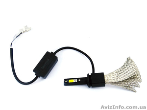 Комплект LED ламп F7 H1 СОВ 6000 K #1546495