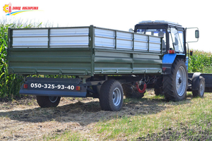 Прицеп тракторный зерновоз ТСП. Грузоподъёмность 8 - 30 тонн #1538877