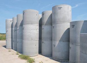 Кольца жби,  крышки,  днища бетонные для колодца  #1554768