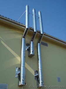 Дымоходы из нержавеющей  стали. #1552735