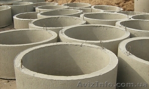 Железобетонные кольца размеры 1м и 1, 5м  #1554771