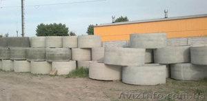 Кольца бетонные для канализации  #1554772