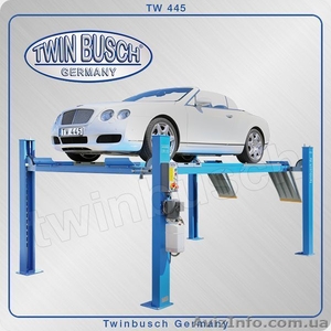 Чотирьохстійковий підйомник для сто,  підйомники для сто купити ціна Twin Busch  #1554540