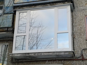 Остекление балкона в Днепре. Сварка,  обшивка,  утепление #1554250