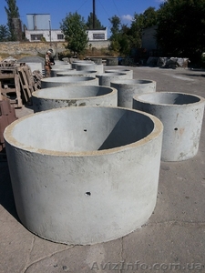Бетонные кольца для колодца доставка,  монтаж  #1554365