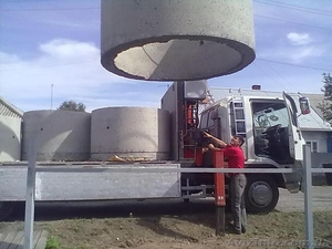 Монтаж колодцев из бетонных колец  #1554523