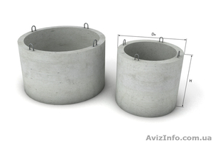 Кольца колодезные бетонные кс 10,  кс 15 купить в Николаеве #1554076