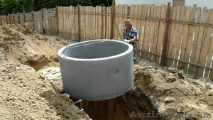 Бетонные кольца для септика купить #1553031