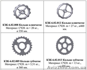 Запчасти к каткам КЗК-6, 01 #1554599