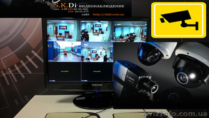 Установка видеонаблюдения в магазине. #1548468