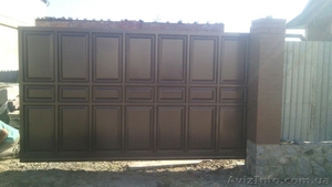Откатные ворота (филенчатые) 2000*3000 #1553645