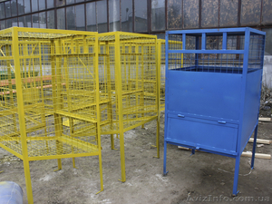 Мусорный бак для стекла  0, 75 м. куб.  #1552831